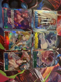 One Piece Japanese PRB-01 Lot Of 5 And Boa Hancock Chinese New Year Promo - Image 1