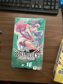 One Piece ST-16 Sealed Green Starter Deck - Uta - English New/Sealed - Image 1
