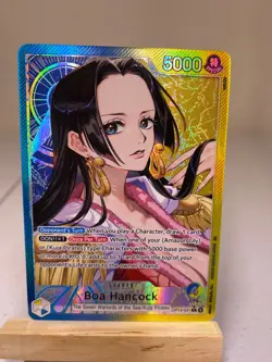 One Piece The Azure Sea’s Seven Boa Hancock Alt Art OP14-041 Leader English - Image 1