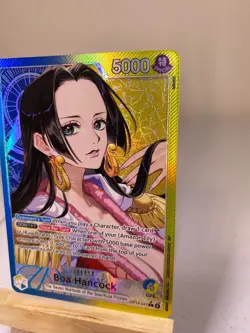 One Piece The Azure Sea’s Seven Boa Hancock Alt Art OP14-041 Leader English - Image 2
