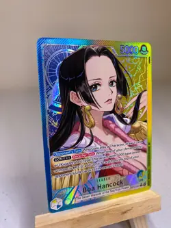 One Piece The Azure Sea’s Seven Boa Hancock Alt Art OP14-041 Leader English - Image 3