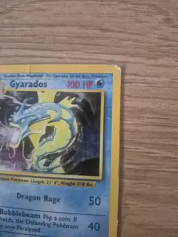 Gyarados 6/102 - Pokemon TCG Base Set Holo Rare WOTC 1999 - Card - Image 5