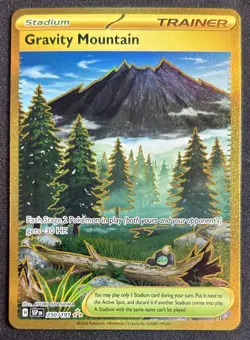 Gravity Mountain 250/191 (SV08: Surging Sparks) - Pokemon TCG Hyper Rare M/NM - Image 1