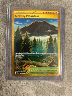 🔥Pokemon Gravity Mountain 250/191 Sv08: Surging Sparks Hyper Rare Holo NM+🔥 - Image 1
