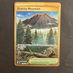 Pokemon Gravity Mountain 250/191 Sv08: Surging Sparks Hyper Rare Holo - Image 1