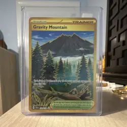 Pokemon TCG Gravity Mountain 250/191 Sv08 Holo Hyper Rare Full Art - Image 1