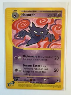 Haunter Pokemon Vintage Card Lot E Reader, Gym Challenge Japanese - Image 2