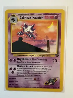 Haunter Pokemon Vintage Card Lot E Reader, Gym Challenge Japanese - Image 4