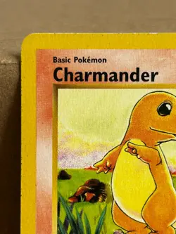 Shadowless MP Pokemon Base Set Charmander Card 46/102 WOTC English - Image 3