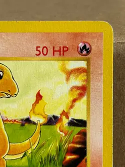 Shadowless MP Pokemon Base Set Charmander Card 46/102 WOTC English - Image 4
