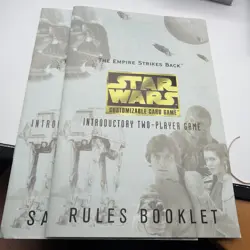 1995 Star Wars Customizable Card Game Limited Edition Starter Set And Extra Card - Image 4