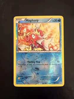 Pokemon TCG Magikarp Reverse Holo Card 30/113 Legendary Treasures 2013 - Image 1