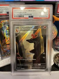 Pokemon TCG Charmeleon Scarlet Violet-151 Card 169/165 English Edition - Image 1