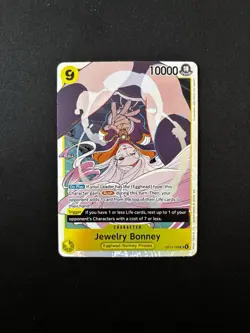 One Piece TCG Jewelry Bonney OP13-108 SR - Carrying On His Will Foil Card - Image 1