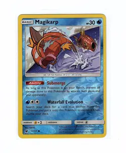 Magikarp 17/111 Sm-Crimson Invasion Reverse Holo - Pokemon Card NM - Image 1