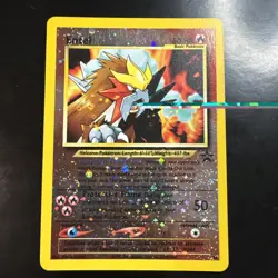Entei 34 Black Star Movie Promo Reverse Holo Pokemon Card - Image 1