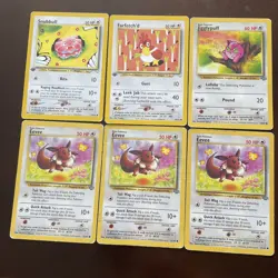 Pokemon Card Vintage Holo & Non-holo Lot Of 34 1st ED - Jnp - Eng From NM To HP - Image 4