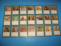 Magic The Gathering Urza's Saga (Mixed Lot 21 Different White Cards)1998 - Image 1