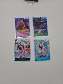Foxy Kikunojo Ms. All Day Sunday Vivi SR OP14 Lot 4 One Piece Card Game - Image 1