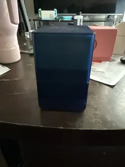 MTG Dark Blue Plastic Deck Box with Dice Tray And Cards Magic The Gathering - Image 3