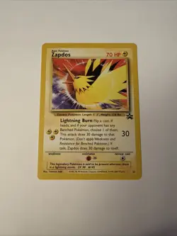 Pokemon Black Star Promo Card - Zapdos 23 - Image 1