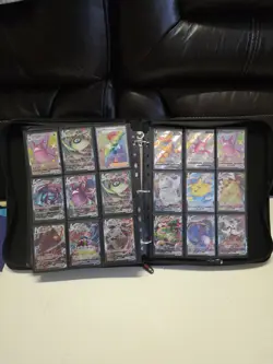 Pokemon Over 200 Pokemon TCG Trading Cards Collection W Binder 636996769661 - Image 2