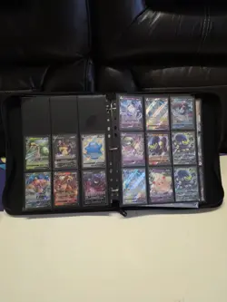 Pokemon Over 200 Pokemon TCG Trading Cards Collection W Binder 636996769661 - Image 4