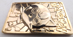 Vtg. 1999 Pokemon JIGGLYPUFF 23k Gold-Plated Card Nintendo Authentic Burger King - Image 5