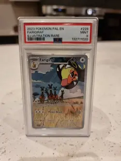 Farigiraf Scarlet Violet Paldea Evolved Illustration Rare Pokemon Card 228/193 - Image 1