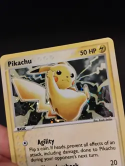 Pokemon Pikachu Black Star Promo 012 E-Reader Holo Card 2003 WOTC - Image 2