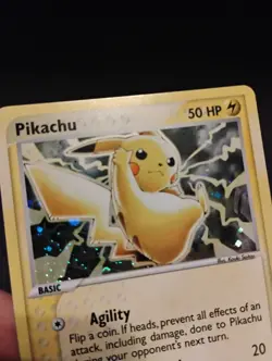 Pokemon Pikachu Black Star Promo 012 E-Reader Holo Card 2003 WOTC - Image 3