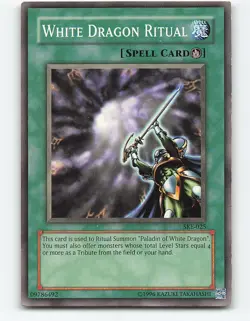 White Dragon Ritual #SKE-025 Yugioh Card - Image 1