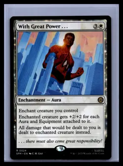 With Great Power . . . R Marvel's Spider-Man 24 NM - Image 1