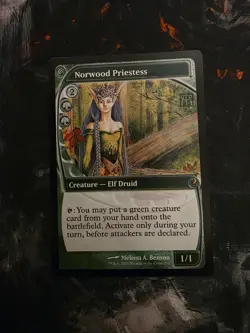 MTG English Norwood Priestess (Future Sight) NM Normal Mystery Booster 2 MB2 - Image 1