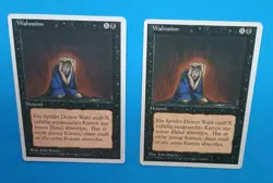Magic MTG 4th Edition Foreign White Border German MIND TWIST X 2 LP/EX R 1995! - Image 2