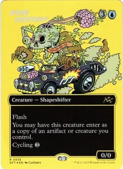 Waxen Shapethief - FOIL BORDERLESS FIRST-PLACE - Aetherdrift - NM MTG - Image 1