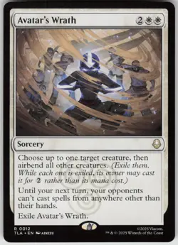 MTG Avatar's Wrath Normal NM Avatar: The Last Airbender Magic 12 - Image 1