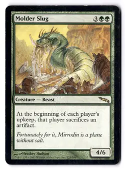 Molder Slug HP* Mirrodin ENGLISH 125/306 mtg -UnltdCards - Image 1