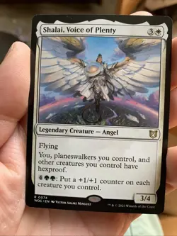 1x SHALAI, VOICE OF PLENTY - Commander - MTG - Magic the Gathering - Image 1