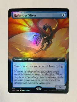 Galerider Sliver FOIL (Extended Art) Near Mint NM mtg - Image 1