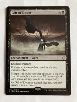 Gift of Doom Commander 2019 MTG LP - Image 1