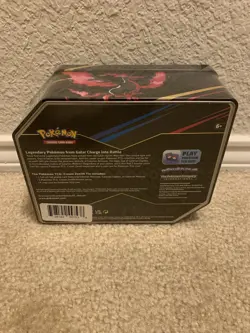 Pokemon TCG Zapdos Crown Zenith Galarian Tin New! Sealed! - Image 2