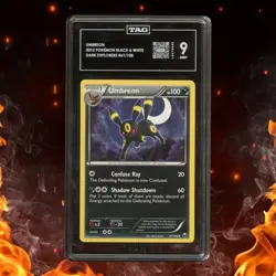 Pokemon Dark Explorers UMBREON 61/108 TAG 9 - Image 1