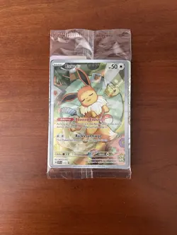 Pokemon Prismatic Evolutions Eevee Promo 173 Sealed Illustration Holo ETB - Image 1
