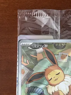 Pokemon Prismatic Evolutions Eevee Promo 173 Sealed Illustration Holo ETB - Image 2