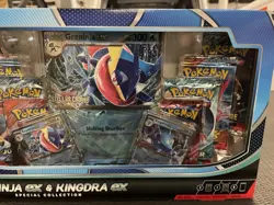 Pokemon Greninja ex & Kingdra ex Special Collection - New & Sealed - Image 2