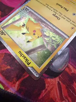 Pokemon TCG Pikachu 025/165 (Holiday Calendar) Snowflake Stamp Sealed - Image 3