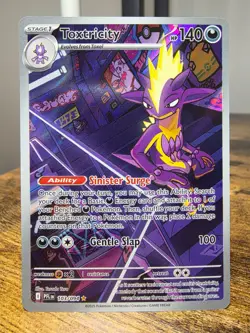 Toxicity 103/094 Illustration Rare Phantasmal Flames Pokemon TCG Near Mint NM - Image 1