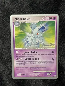 Nidorina (Jason Martinez) 73/111 2009 World Championship Decks - LP - Image 1