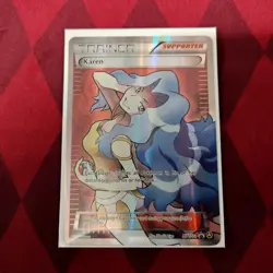 Pokemon XY Alternate Art Promos #XY177a Karen Full Art Trainer English NM/LP TCG - Image 1